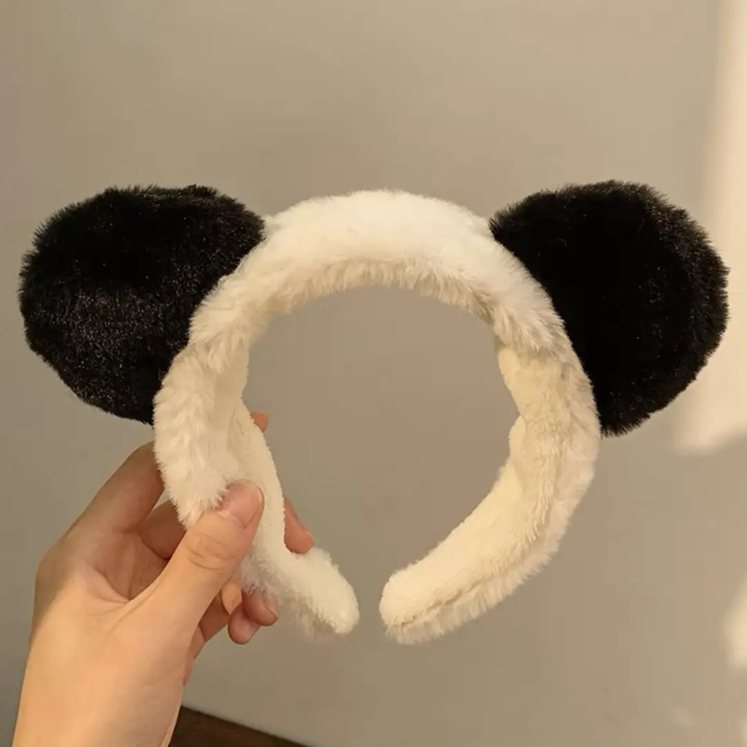 Red Plush Bear & Star Headband with Bow - Image 153