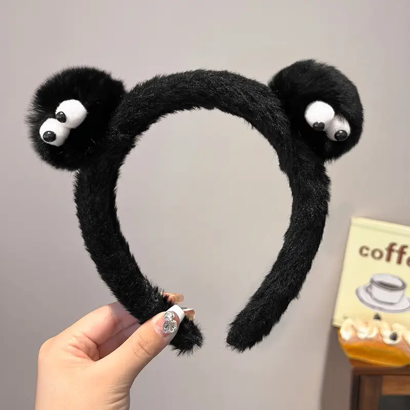 Red Plush Bear & Star Headband with Bow - Image 16