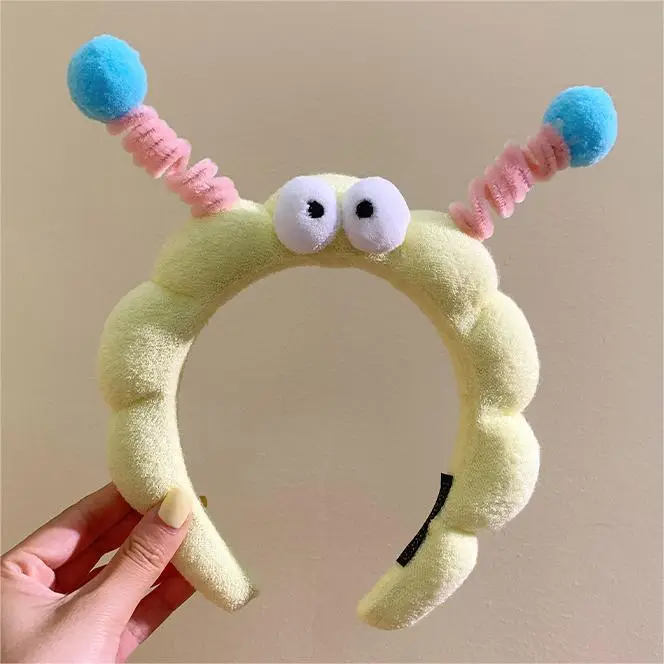 Red Plush Bear & Star Headband with Bow - Image 187