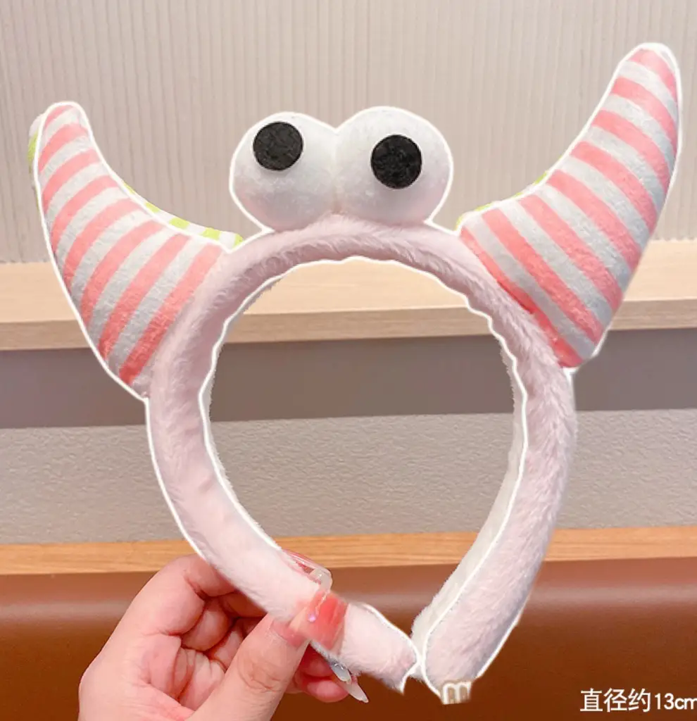 Red Plush Bear & Star Headband with Bow - Image 192