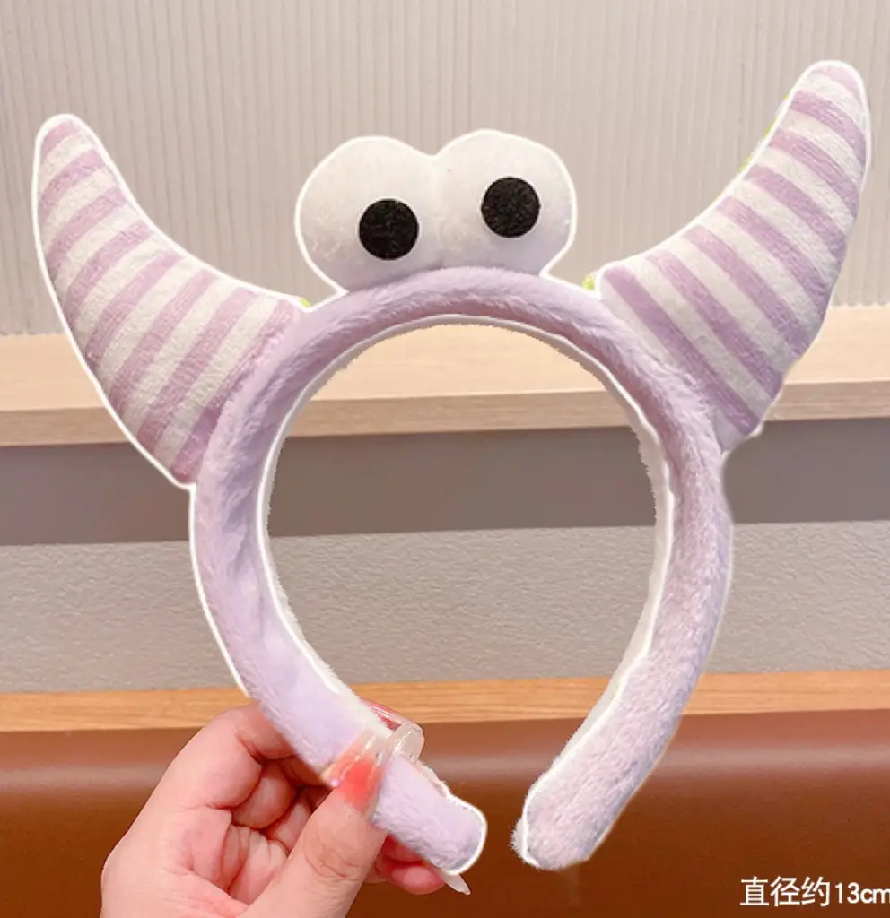 Red Plush Bear & Star Headband with Bow - Image 196