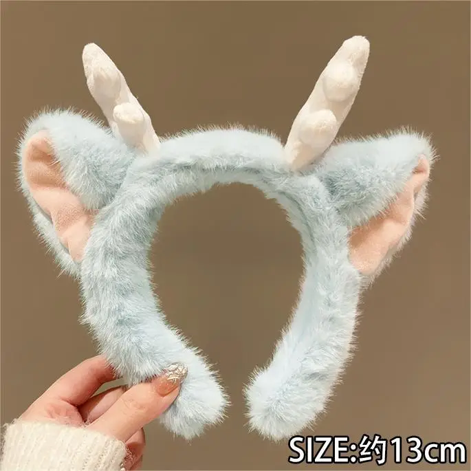 Red Plush Bear & Star Headband with Bow - Image 30