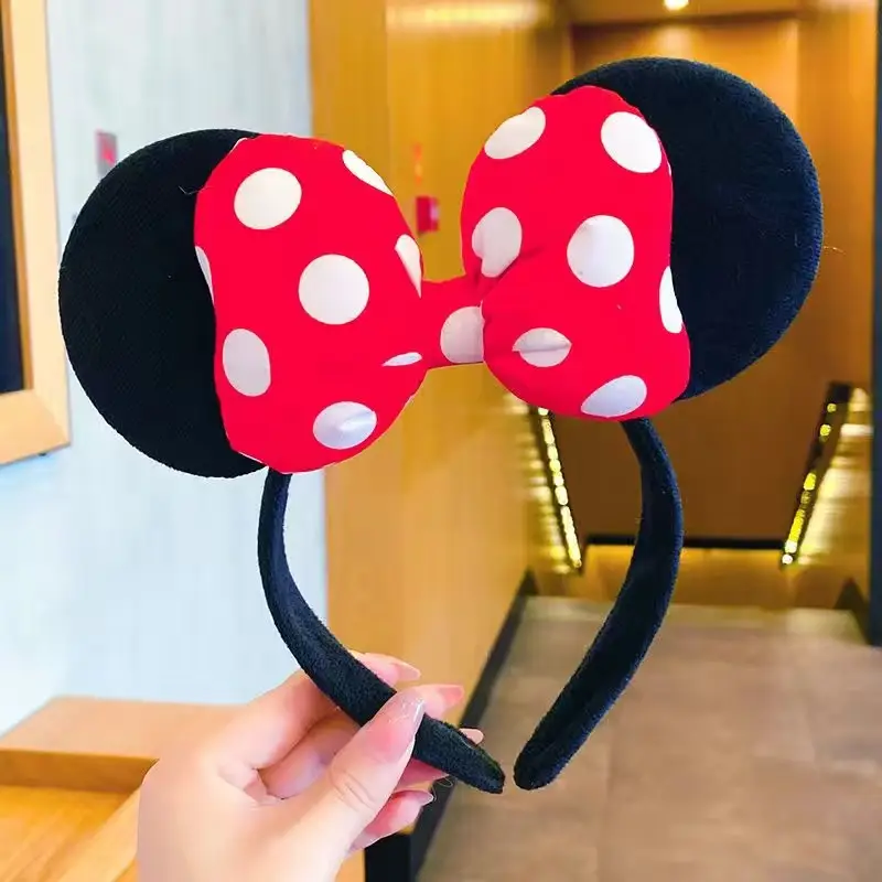 Red Plush Bear & Star Headband with Bow - Image 54