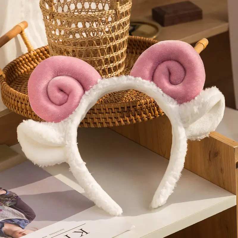 Red Plush Bear & Star Headband with Bow - Image 77