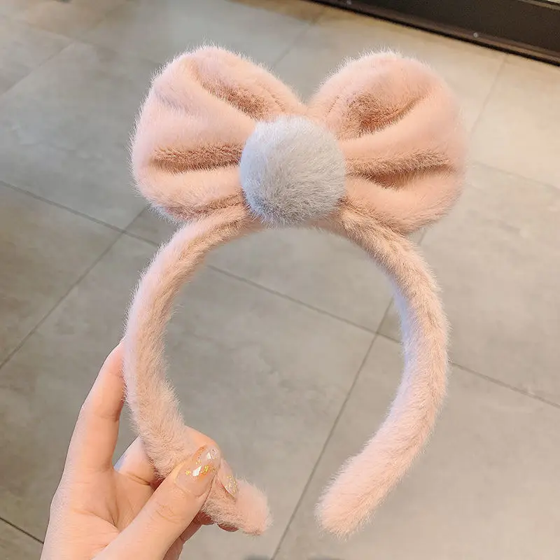 Red Plush Bear & Star Headband with Bow - Image 82