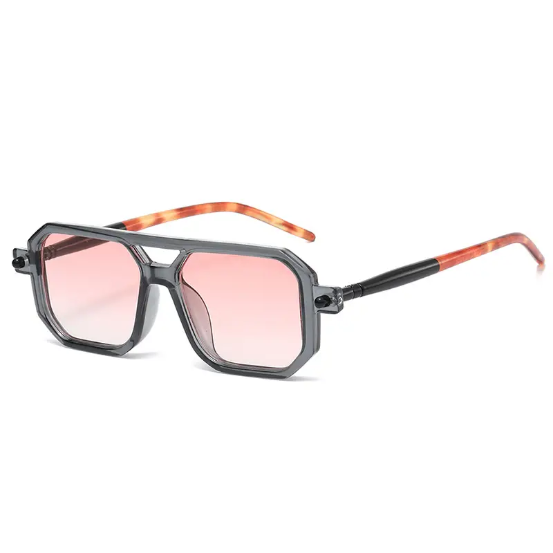 Men's Double Beam Box Glasses European American Style - Image 5