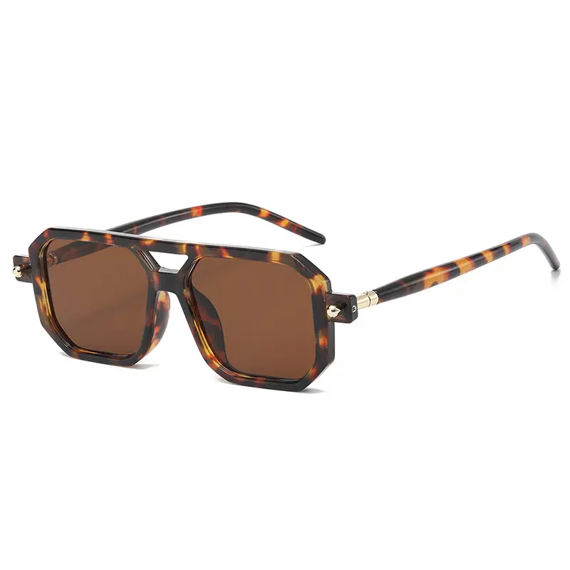 Men's Double Beam Box Glasses European American Style - Image 7