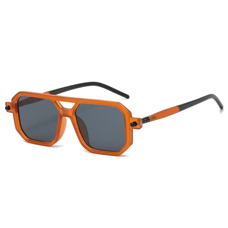 Men's Double Beam Box Glasses European American Style - Image 8