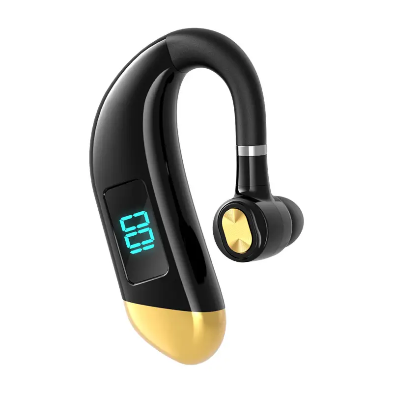 V15 Bluetooth Headset White LED Power Display - Image 16