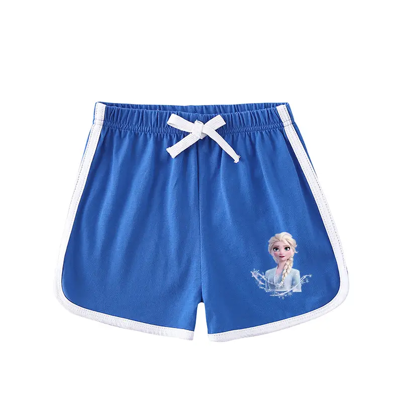2023 Frozen Print Boys Girls T-Shirt Shorts Set - Image 20