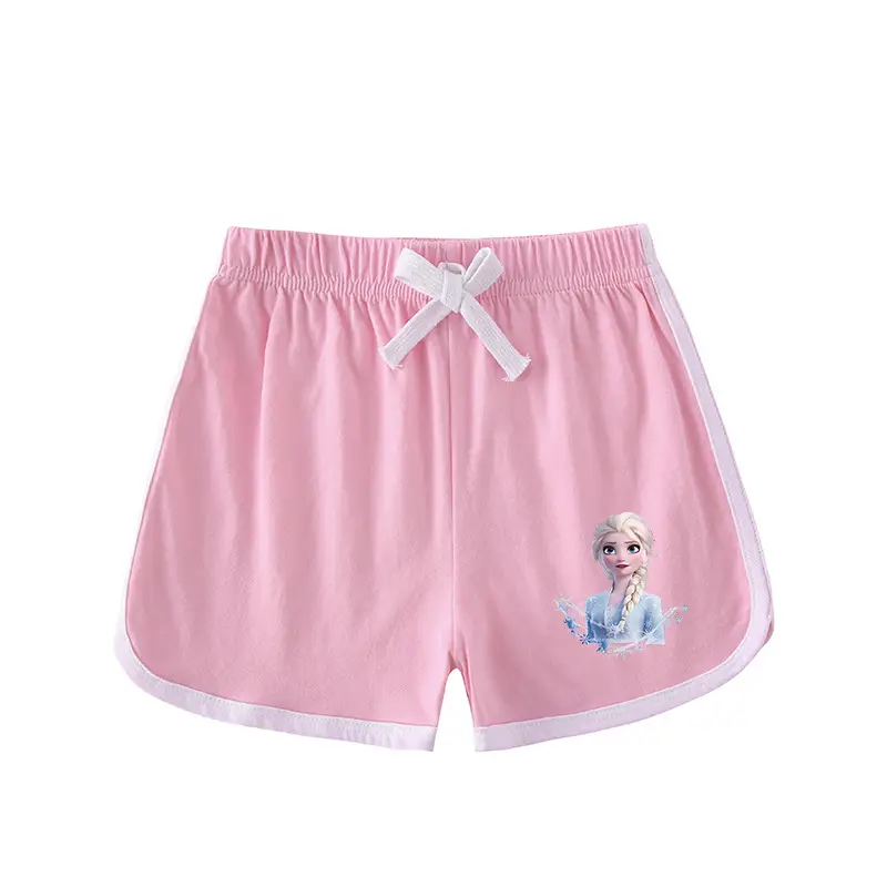 2023 Frozen Print Boys Girls T-Shirt Shorts Set - Image 21