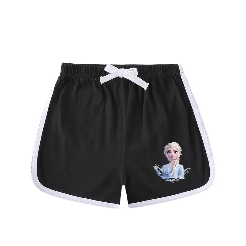 2023 Frozen Print Boys Girls T-Shirt Shorts Set - Image 24