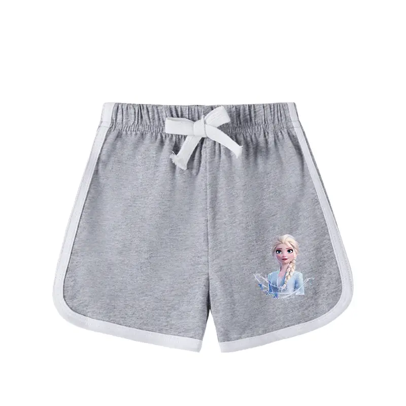 2023 Frozen Print Boys Girls T-Shirt Shorts Set - Image 25