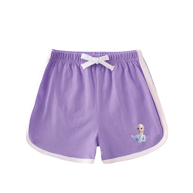 2023 Frozen Print Boys Girls T-Shirt Shorts Set - Image 26