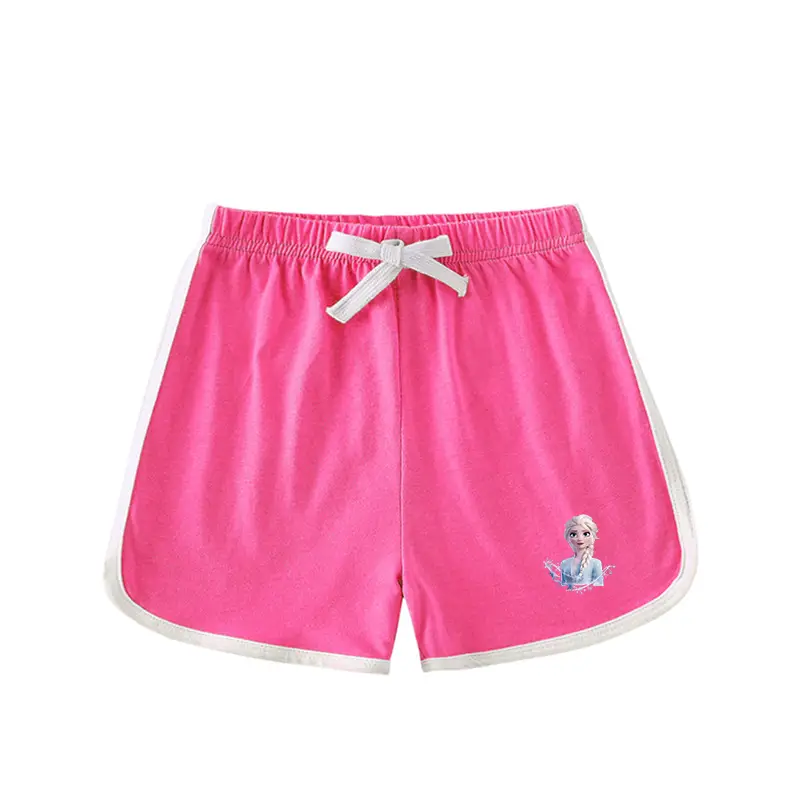 2023 Frozen Print Boys Girls T-Shirt Shorts Set - Image 27