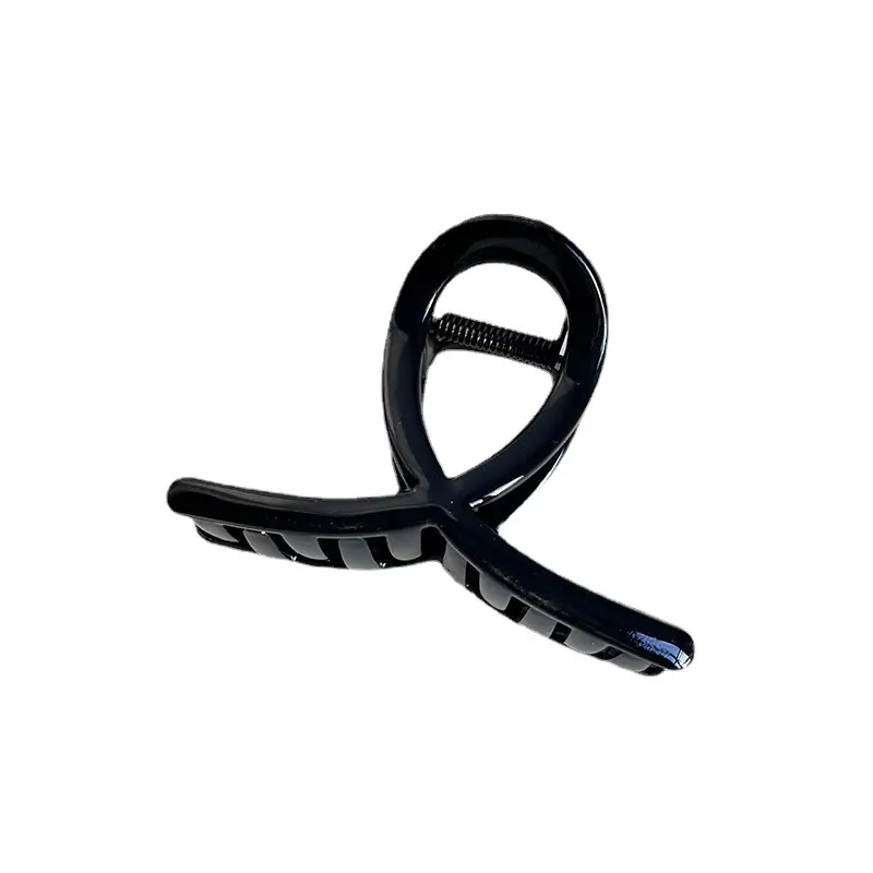 Black Shark Clip for Hair Accessories Women Medium - Image 10