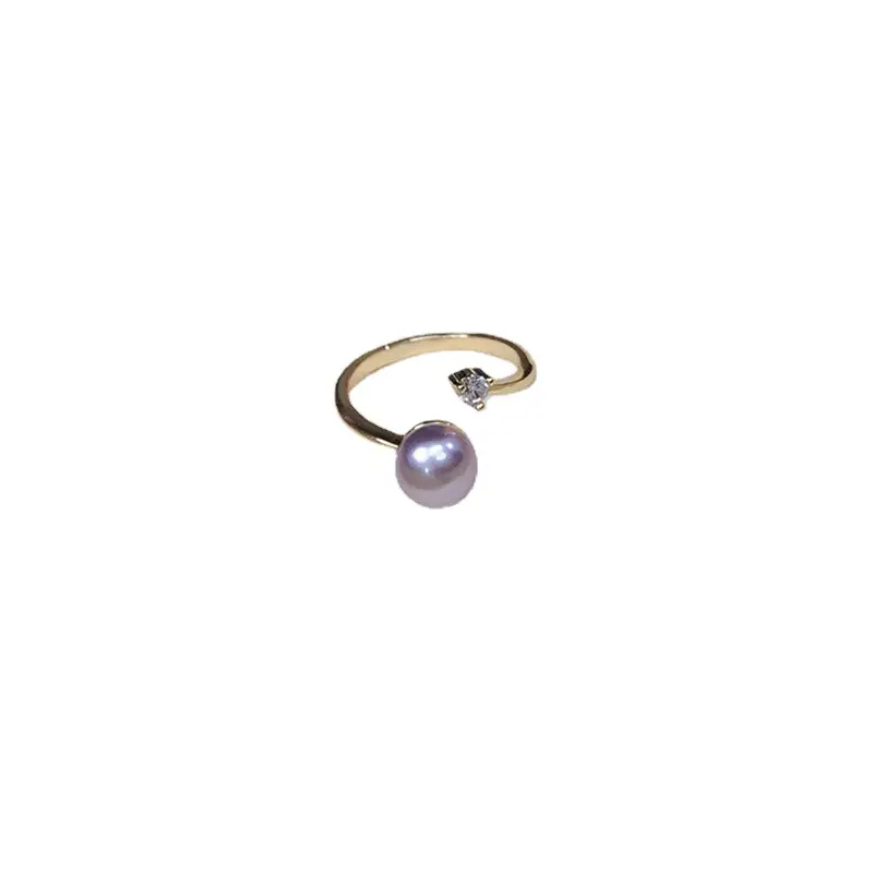 Freshwater Pearl Ring for Women Simple Design - Image 13