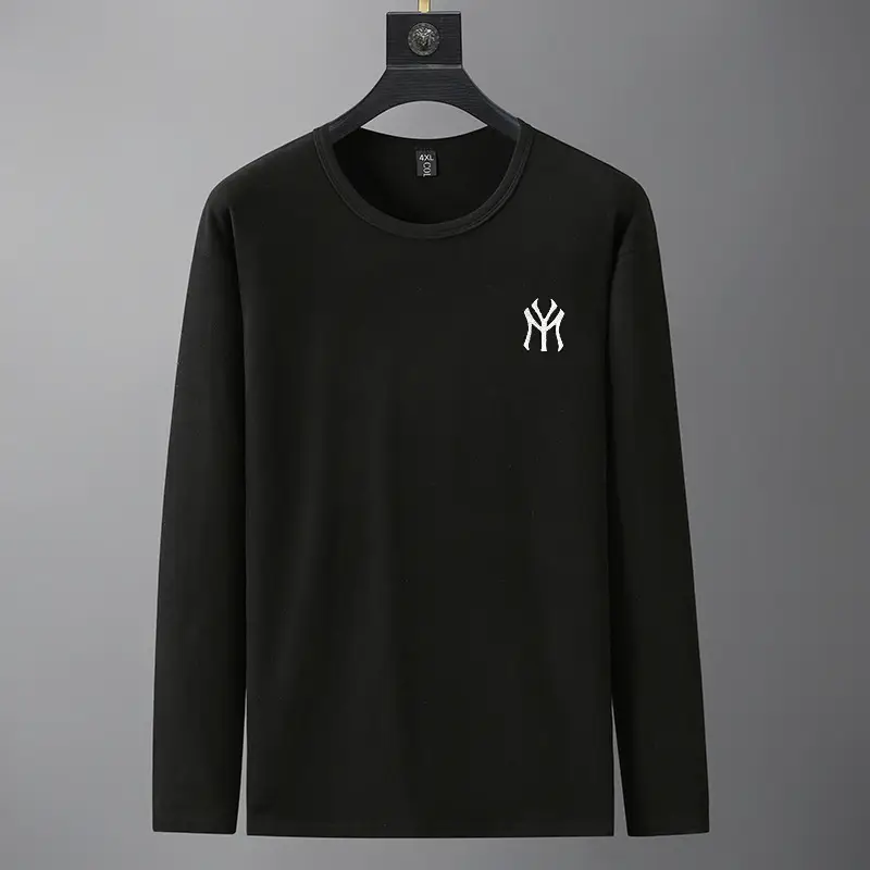 Men's Black Long Sleeve German Velvet Shirt Large - Image 9