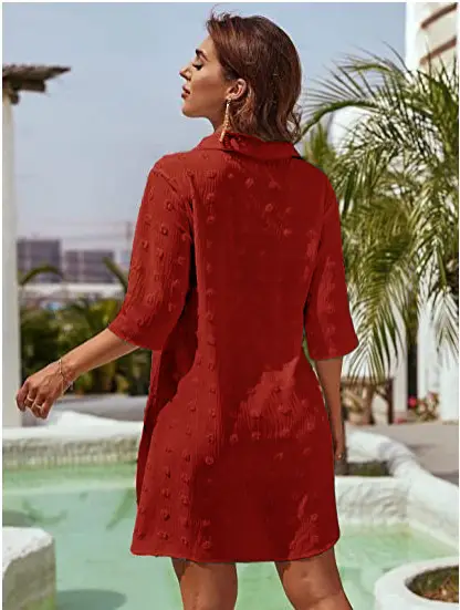 2023 White Embroidered Women's Chiffon Shirt — feature 11