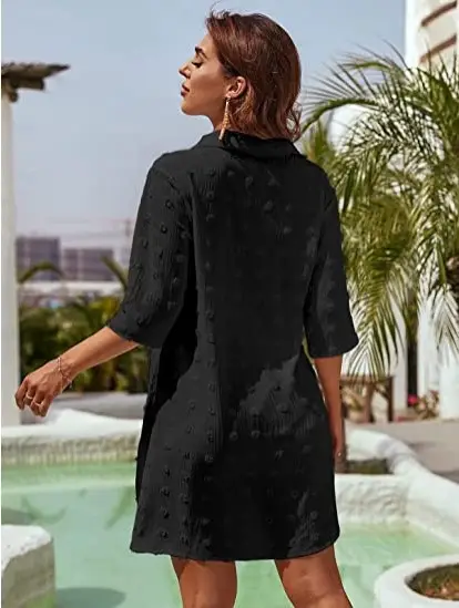 2023 White Embroidered Women's Chiffon Shirt — feature 27