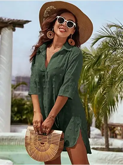 2023 White Embroidered Women's Chiffon Shirt — feature 32