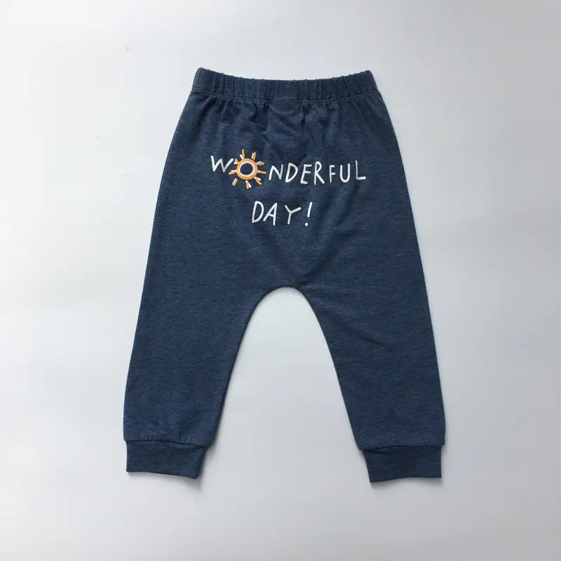 Children's Camo & Striped Harem Pants Set - Image 2