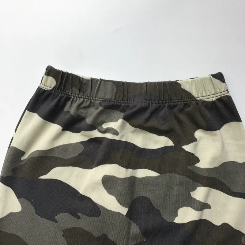 Children's Camo & Striped Harem Pants Set — feature 12