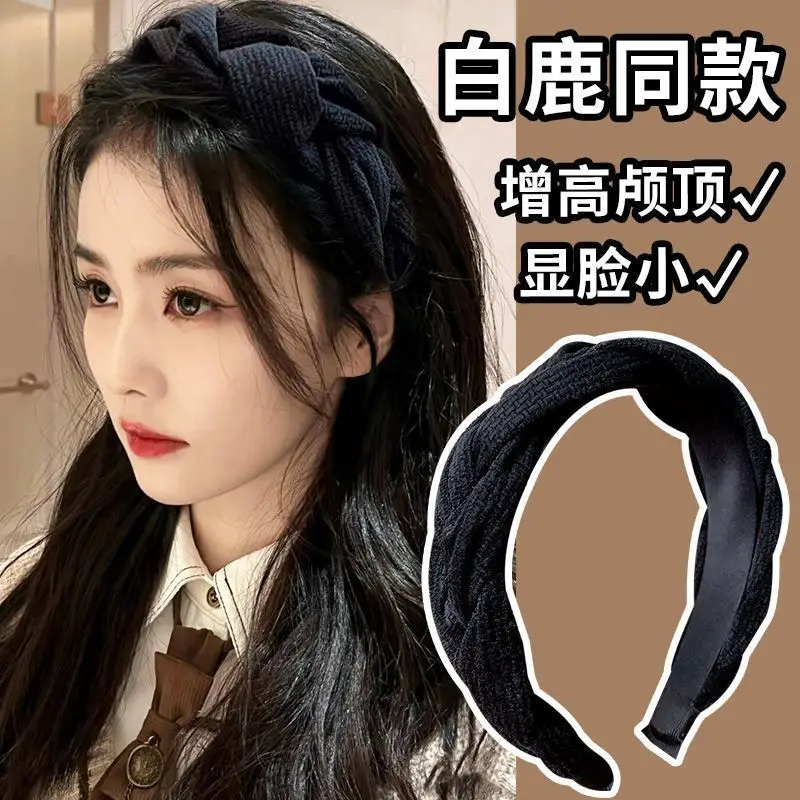 Autumn & Winter Braided Hairband for Women - Image 5