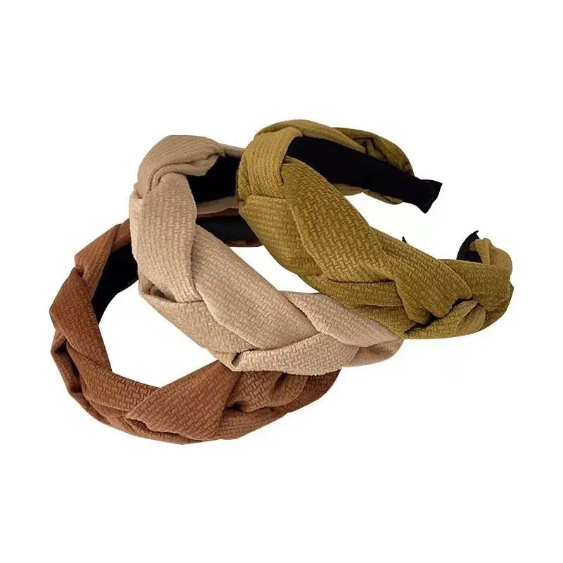 Autumn & Winter Braided Hairband for Women - Image 9
