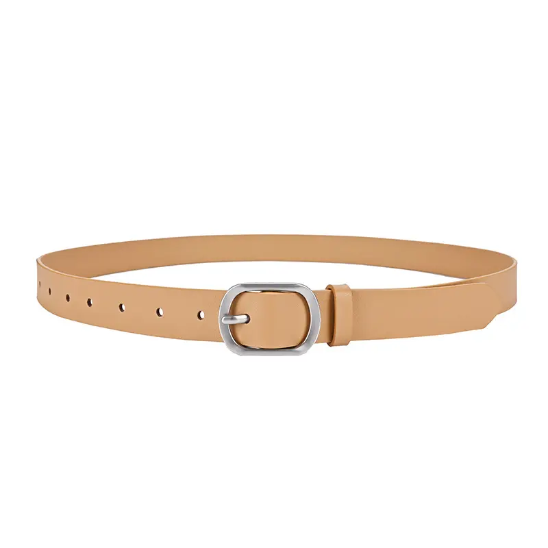 New Women's Belt Double-sided Cowhide Japanese Pin Buckle Simple All-match Belt - Image 10