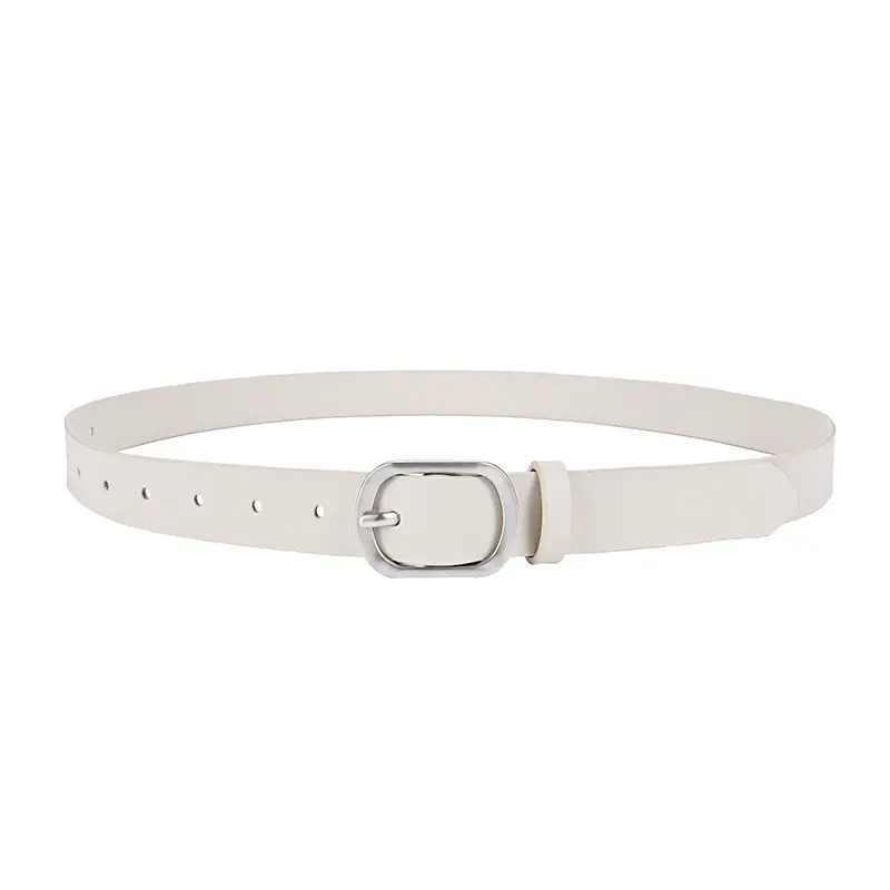 New Women's Belt Double-sided Cowhide Japanese Pin Buckle Simple All-match Belt - Image 11