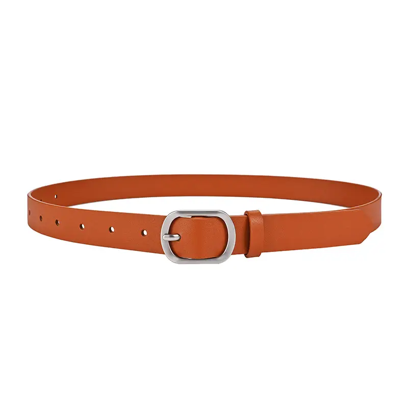 New Women's Belt Double-sided Cowhide Japanese Pin Buckle Simple All-match Belt - Image 12