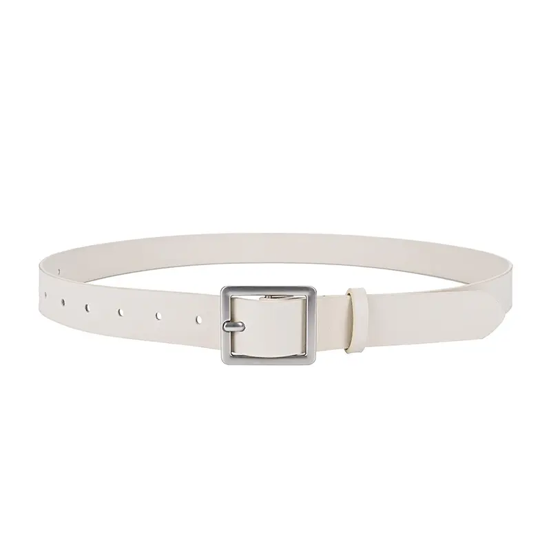 New Women's Belt Double-sided Cowhide Japanese Pin Buckle Simple All-match Belt - Image 5