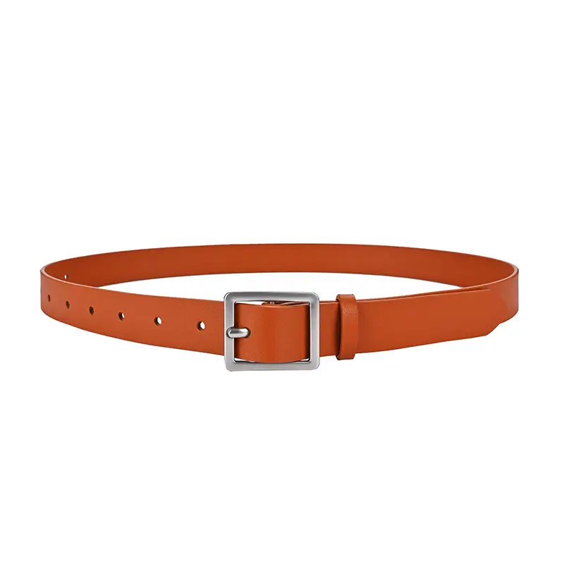 New Women's Belt Double-sided Cowhide Japanese Pin Buckle Simple All-match Belt - Image 6