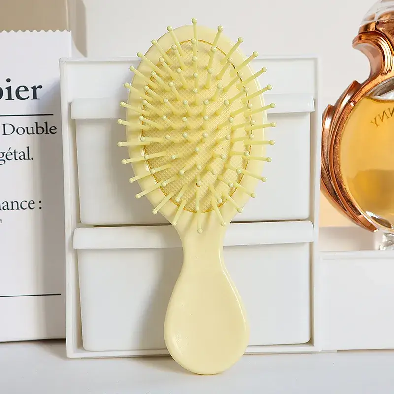 Women Hair Brush Set of 6 Colors Portable Massage Comb - Image 6