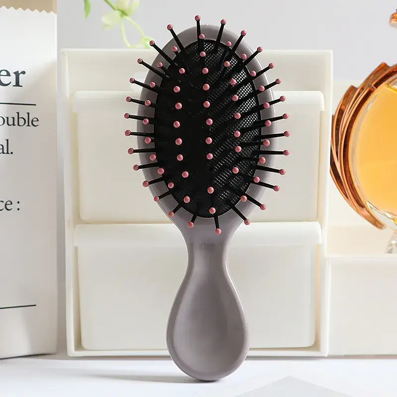 Women Hair Brush Set of 6 Colors Portable Massage Comb - Image 9