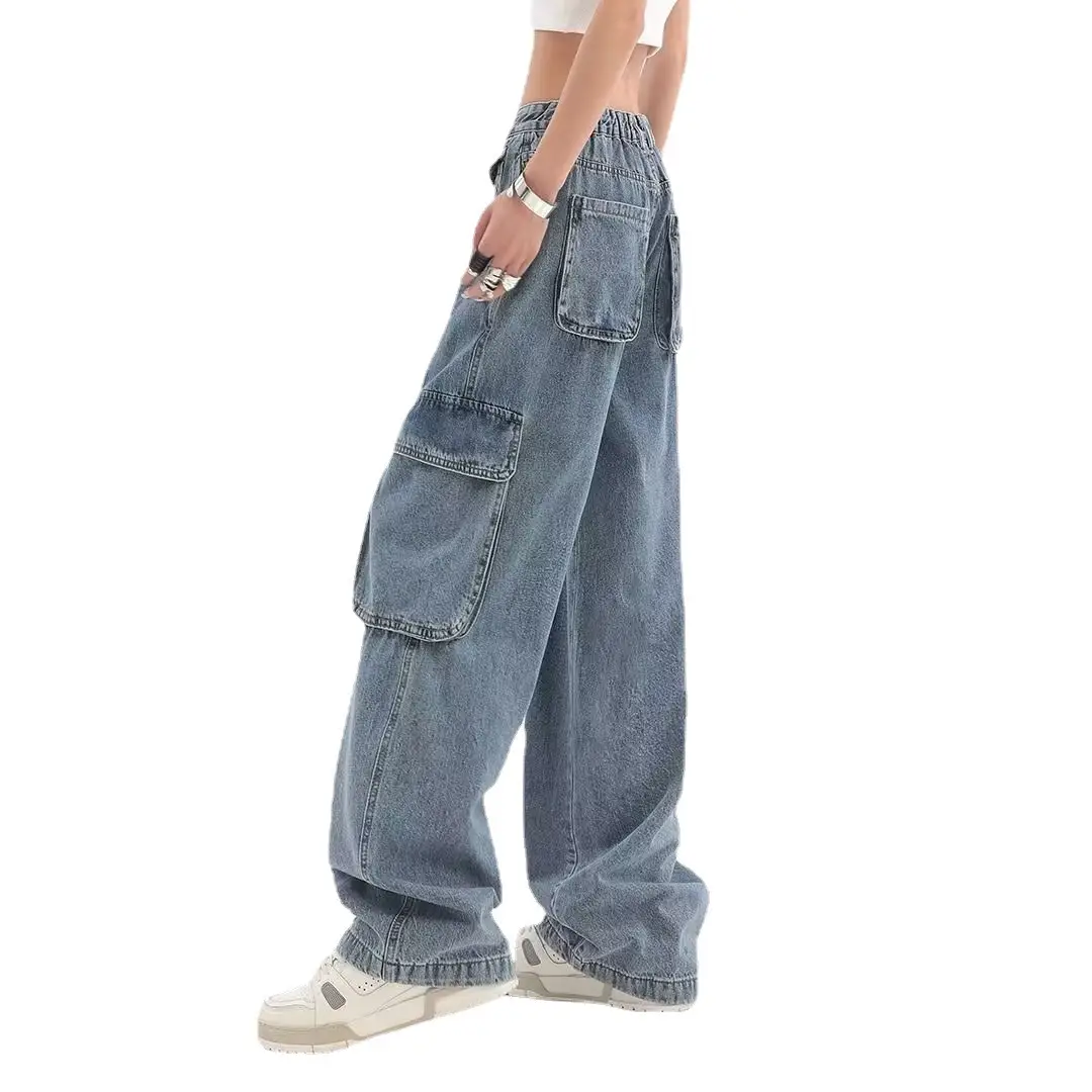 American Style Hip-Hop Wide Leg Pants Women 2022 - Image 6