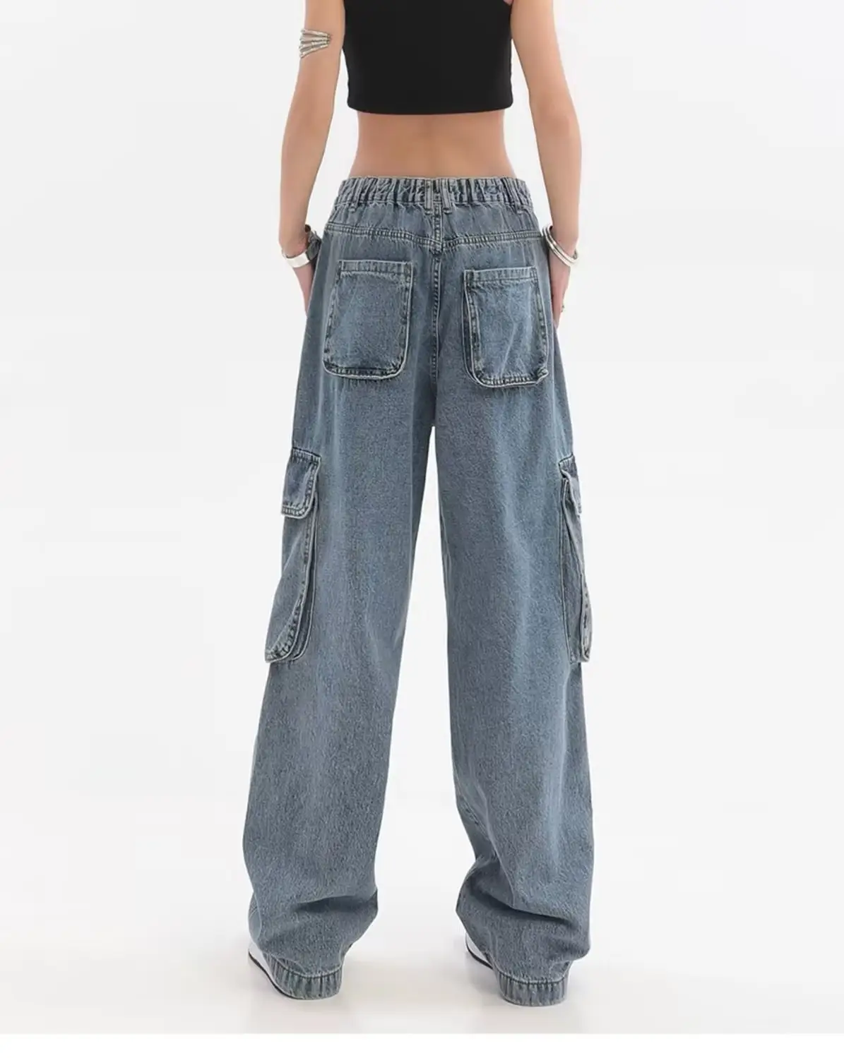 American Style Hip-Hop Wide Leg Pants Women 2022 — feature 49