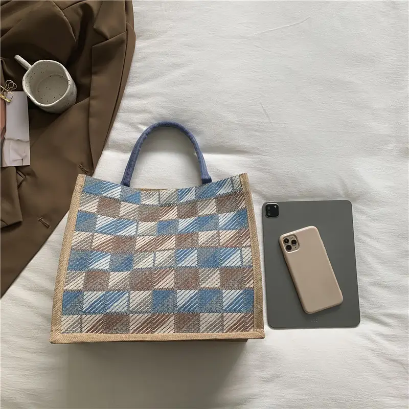 Korean Style Women's Large Capacity Shoulder Tote Bag - Image 6