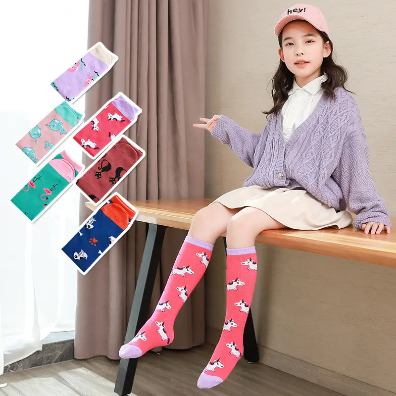 2022 New Kids Mermaid Cotton Socks Mid-Calf - Image 8
