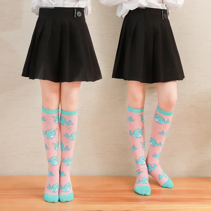 2022 New Kids Mermaid Cotton Socks Mid-Calf - Image 9