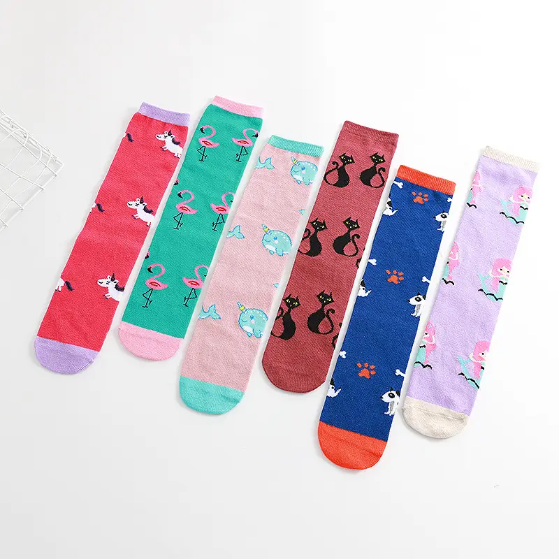 2022 New Kids Mermaid Cotton Socks Mid-Calf - Image 10