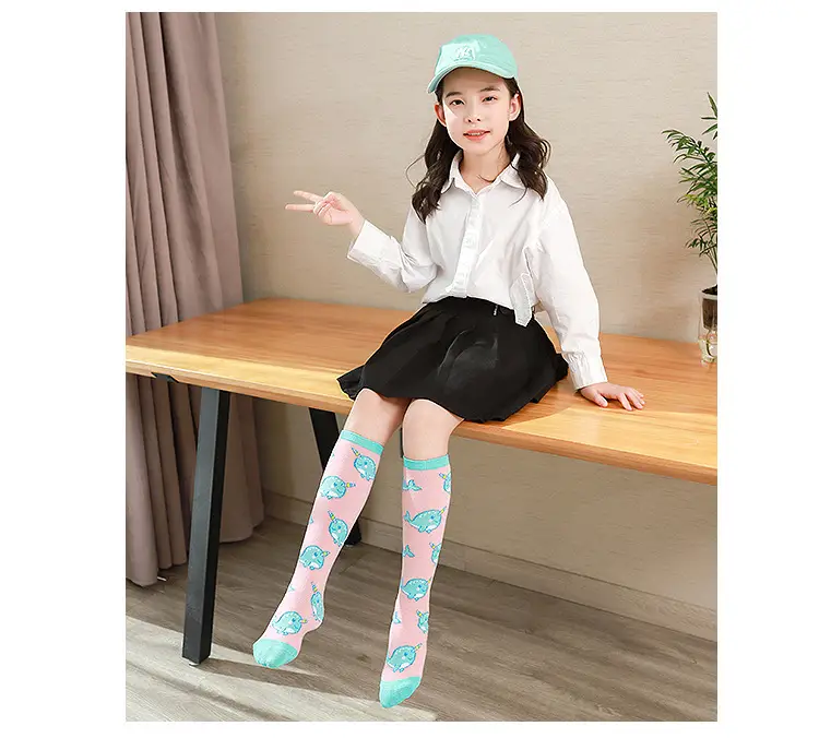 2022 New Kids Mermaid Cotton Socks Mid-Calf — feature 12