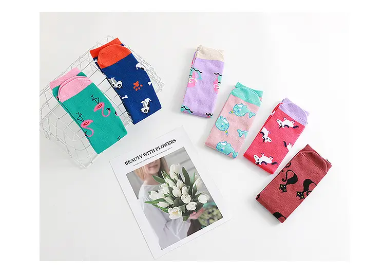 2022 New Kids Mermaid Cotton Socks Mid-Calf — feature 3