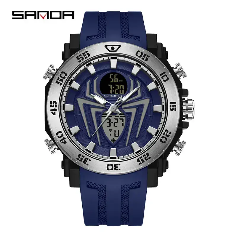 Sanda Multifunctional Luminous Watch for Teens - Image 14