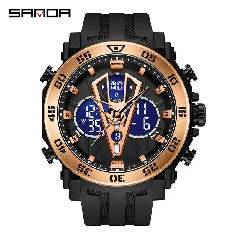 Sanda Multifunctional Luminous Watch for Teens - Image 8