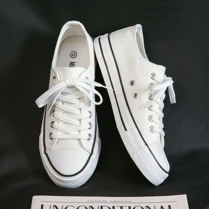 Women's Black Fleece Casual Shoes Low Top