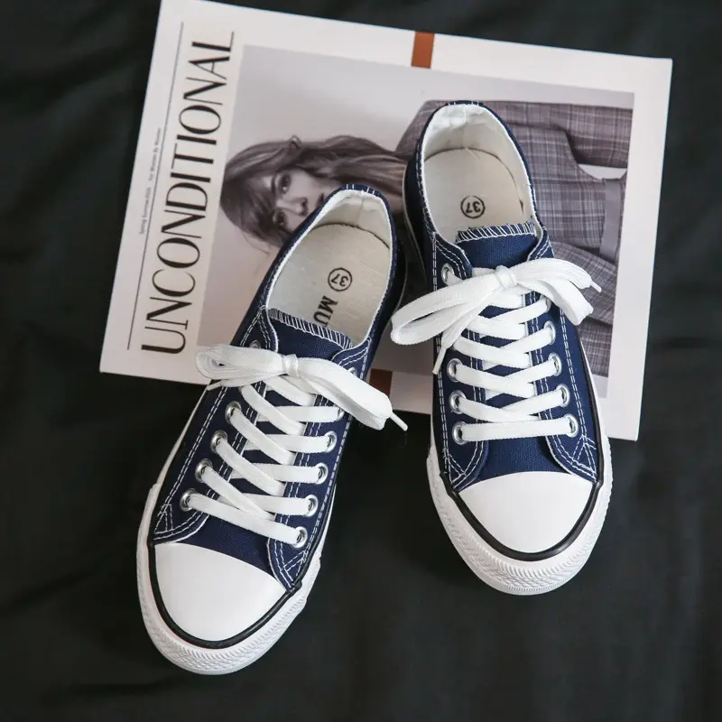 Women's Black Fleece Casual Shoes Low Top