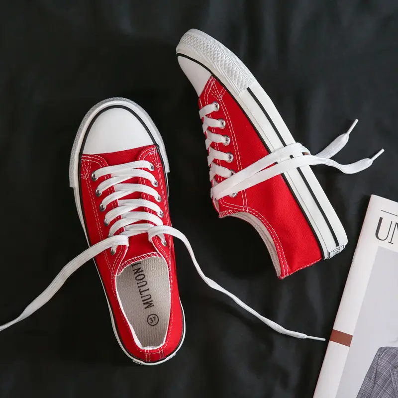 Women's Black Fleece Casual Shoes Low Top