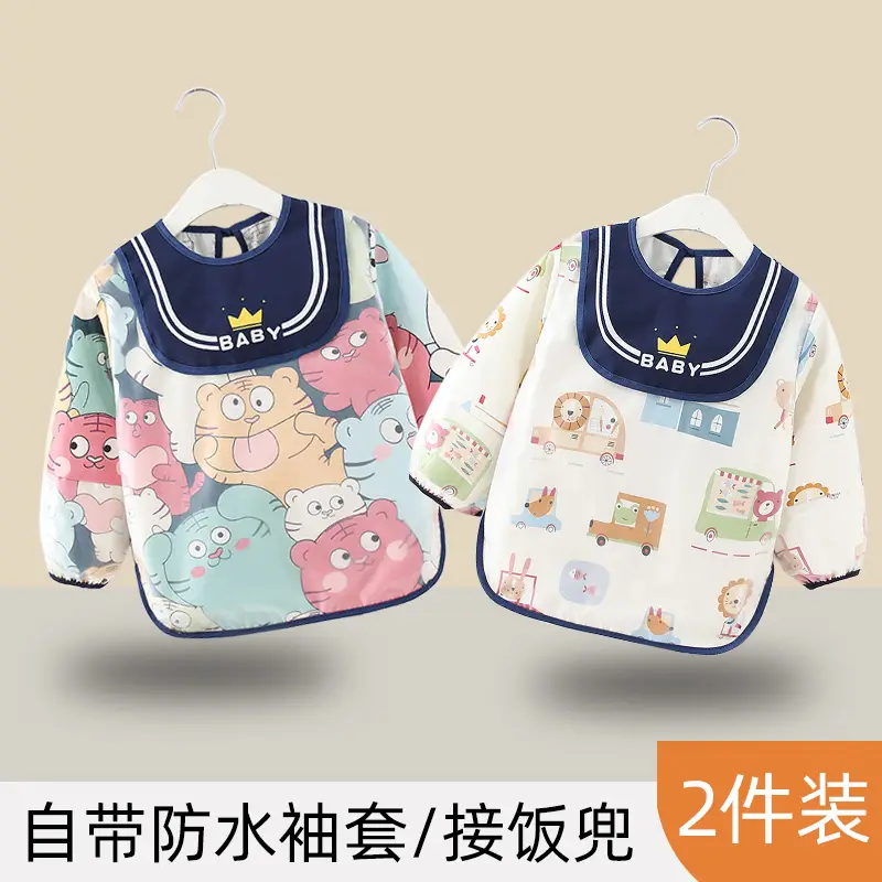 Waterproof Baby Eating Bib for Boys Girls Autumn Winter - Image 10